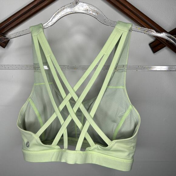 Lululemon Energy Light Mint Sports Bra - Picture 2 of 3